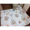Сгъваемо детско килимче за игра, топлоизолиращо 180x200х1см - модел Лисица и Тигър