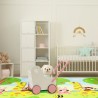 Топлоизолиращо килимче за игра - модел жирафи и слончета