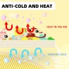 Топлоизолиращо килимче за игра - модел жирафи и слончета